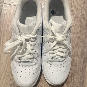 Nike Air Force 1 Sneakers - men’s 9.5 - white/gum - never worn